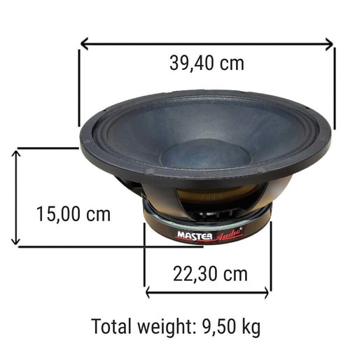 Master audio lsn15 subwoofer - lsn15/4,