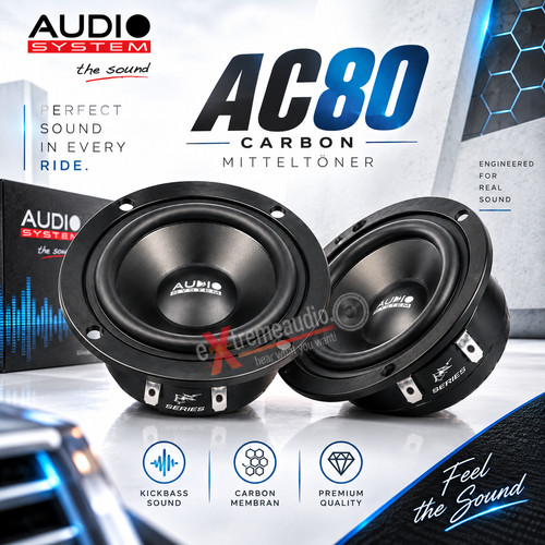 Audio system ac80 carbon - audio,