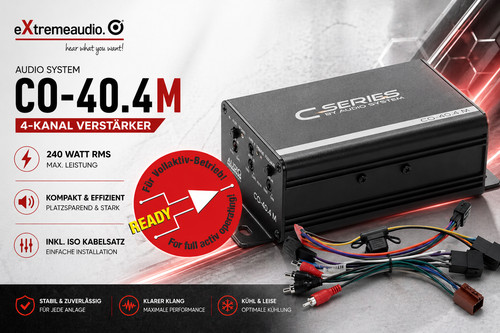 Audio system m 4 kanal - audio,