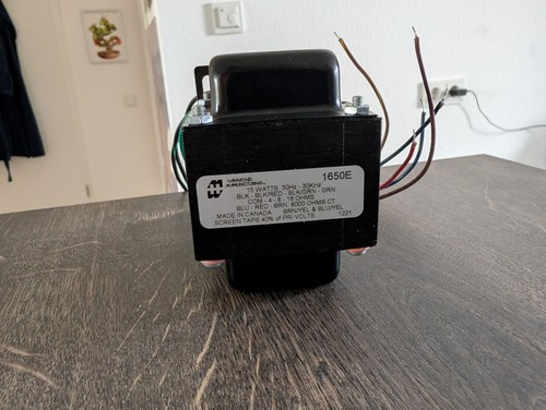 Trasformatore uscita audio - uscita,