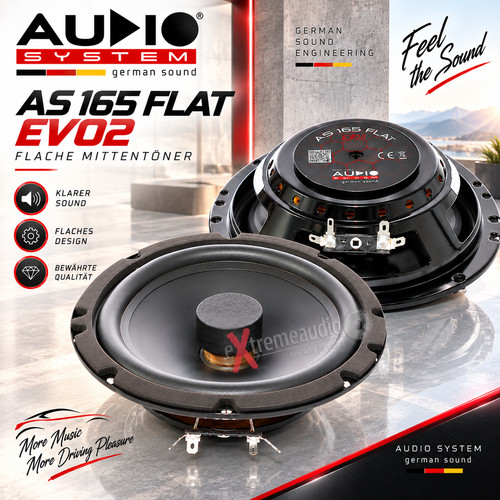Sistema audio 165 - 165, flat