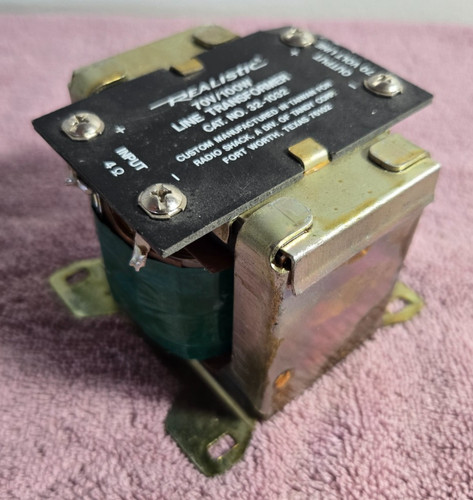 Trasformatore audio radioshack - trasformatore,