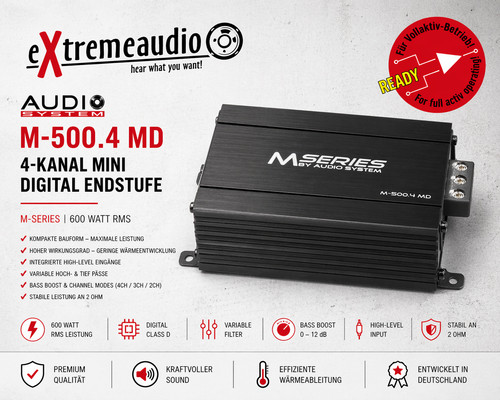 Audio system 500 - system, m-500.4