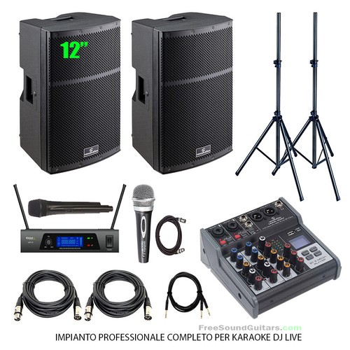Impianto audio professionale - impianto,